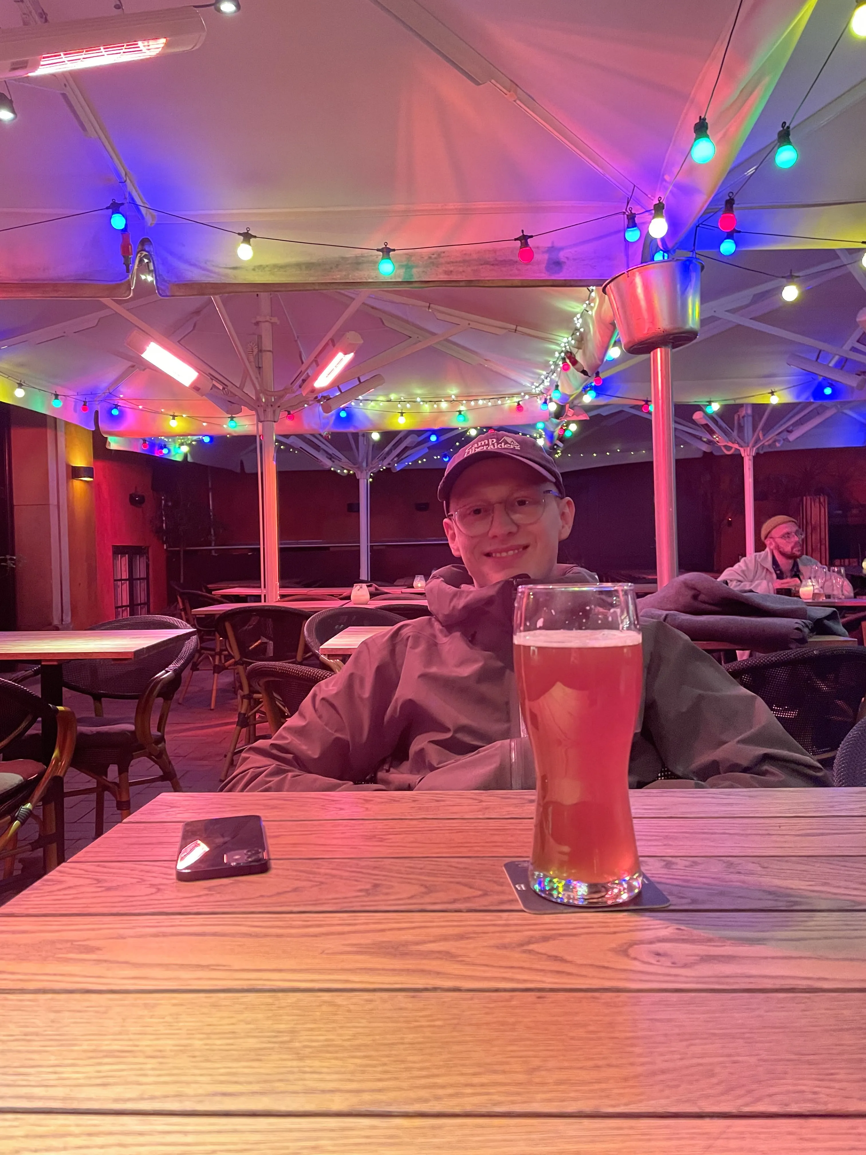 Picture of me enjoying a beer